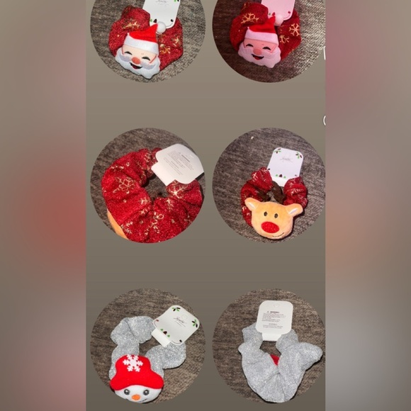 Set of 3 scrunchies - Picture 1 of 7